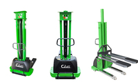 Chariot élévateur électrique portable à trois roues CJLIFT 500 kg avec empileur auto-chargeur pour usage industriel OEM