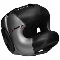 Masque intégral avec protection de la tête pour l'entraînement aux arts martiaux (karaté, boxe) - Cuir PU, couleur/taille/logo personnalisés, OEM