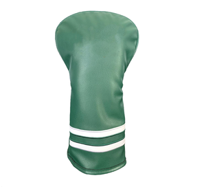 SOSH4 Housse de club de golf personnalisable en cuir PU, motif feuille, fermeture magnétique durable, couleurs unies, résistante à l'eau, suspendable - Product Image 3
