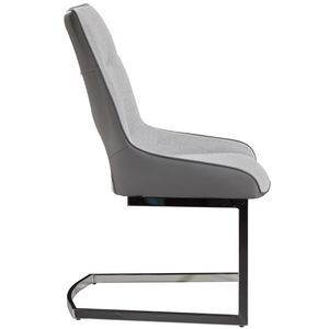 Kit de 2 chaises de salle à manger Sally Grey - Product Image 3