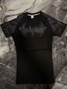 Wholesale Dry Fit Gym Compression <b>T</b> <b>Shirt</b> Men Cyber <b>Gothic</b> Sublimated Muscle Fit Workout Tee - Product Image 1