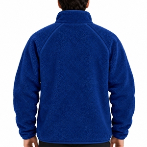 <b>Men</b> <b>Fleece</b> <b>Sherpa</b> <b>Jacket</b> Soft Full Zip Casual Outdoor <b>Jacket</b> Side Pocket Detail Comfortable Fit Warm <b>Fleece</b> Layer Outdoor Ready - Product Image 2