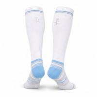 Chaussettes de compression, chaussettes de sport, tissu élastique léger, design confortable, respirant, adapté au fitness, à la course à pied et à la marche
