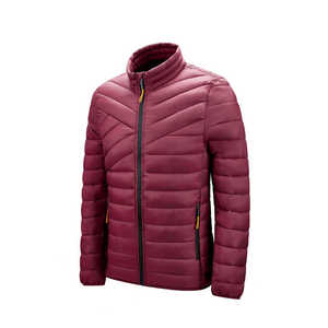 Best Selling Winter Puffer <b>Jacket</b> Customized Logo New Design Stand Collar Street Style Puffer <b>Jackets</b> - Product Image 1