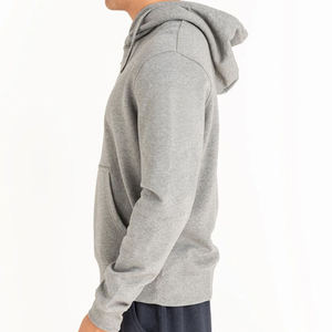 Fabricant OEM en gros sur mesure, fournisseur de sweats à capuche en coton pour hommes, coupe athlétique, production sous marque privée - Product Image 6