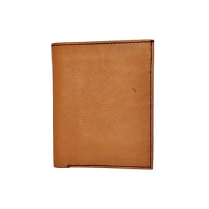 Portefeuille court en cuir véritable pour homme de haute qualité, logo personnalisé imprimé, fermeture pliante, porte-cartes, doublure en soie, durable, vente en gros - Product Image 6