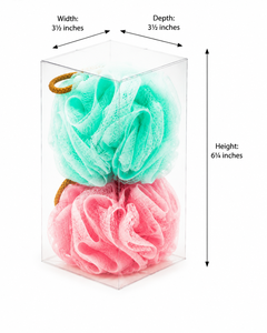Loofah Bundle - Pack of 2 - Square Box - Product Image 1