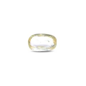 Loose 2.75 Carat Oval Cut Yellow Sapphire Gemstone for Fine Jewelry - Product Image 1