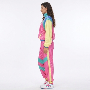 Service OEM – Ensemble de survêtement coupe-vent 2 pièces pour homme, grande taille, avec fermeture éclair, pour entraînement et jogging - Product Image 6
