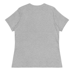 Women Gray Short Sleeve Crew Neck T Shirt With MOM Embroidery Logo Casual Everyday Tee <b>Top</b> Comfortable Womens Fashion Clothing - Product Image 6