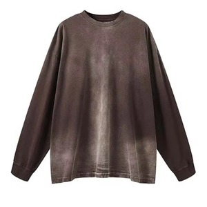 เสื้อสเวตเชิ้ตผู้ชายคุณภาพสูง ผ้าฝ้ายเรียบ แบบคัสตอม คอวี แขนยาว มีตัวเลือกแบบมีซับใน เสื้อฮู้ดดี้ผู้ชาย - Product Image 2