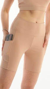 Conjunto deportivo al por mayor para mujer, conjunto de yoga, top deportivo, conjunto de entrenamiento corto, leggings de yoga, conjunto de gimnasio de 2 piezas para mujer - Product Image 5