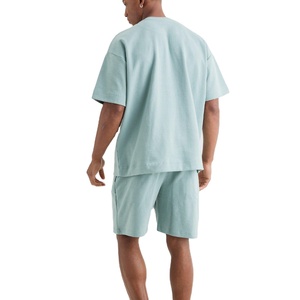Ensemble deux pièces pour homme, vêtements décontractés de haute qualité, design personnalisé, short et chemise d'été - Product Image 5