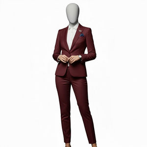 Blazer de Mujer de Último Diseño, Color Sólido, Manga Larga, Botón Único, Blazers de Oficina para Damas, Traje de Mujer, Chaquetas de Negocios para Mujer - Product Image 4