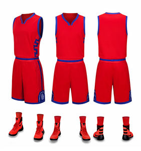 Ensemble de maillots de basket-ball au design tendance, uniforme d'équipe en sublimation, vêtements d'entraînement en mesh, ensembles d'uniformes de basket-ball pour hommes, vêtements de sport pour hommes - Product Image 6