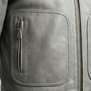 Veste de moto en cuir véritable pour homme de qualité supérieure, nouvelle arrivée, vestes de moto d'hiver, protections amovibles, personnalisables - Product Image 5