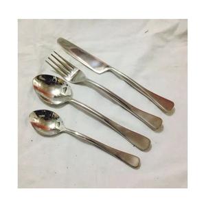 Juego de cubiertos de acero inoxidable de 4 piezas al por mayor, textura martillada, apto para lavavajillas, cuchillo, tenedor, cuchara y cucharilla sostenibles - Product Image 2