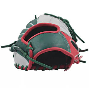 Gants de receveur de baseball Fielding pour lanceur gaucher, cuir de haute qualité, coton, designs personnalisés, usage professionnel - Product Image 2