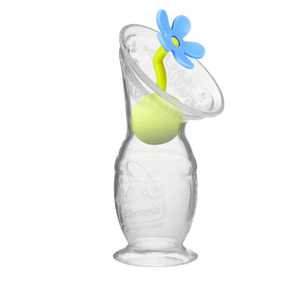 Haakaa Gen 2 4 oz tiralatte manuale in Silicone con Base di aspirazione e tappo blu - Product Image 1