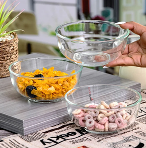 Clear <b>Acrylic</b> Salad Bowl For Corn Vegetables Server Bowl Dishwasher Safe Minimalist Design For Party Use - Product Image 4