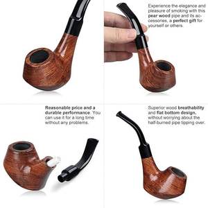 Pipa de fumar de satén personalizada con imagen, boquilla para cigarrillos secos estilo antiguo, bolsas de embalaje para pipas hechas a mano para adultos - Product Image 4
