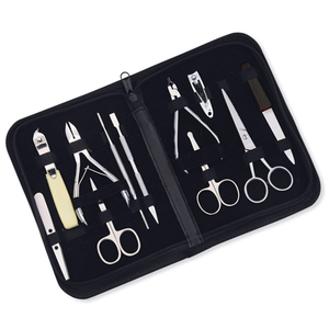 Kit Profesional de Manicura y Pedicura de 11 Piezas, Juego de Cuidado de Uñas de Acero Inoxidable, Cortaúñas, Cortacutículas, Herramientas de Aseo - Product Image 1