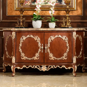 Luxury European Classic Style Solid Mahogany Dining <b>Table</b> Set Carved Oval <b>Table</b> Finish <b>Brown</b> Elegant Traditional Furniture - Product Image 5