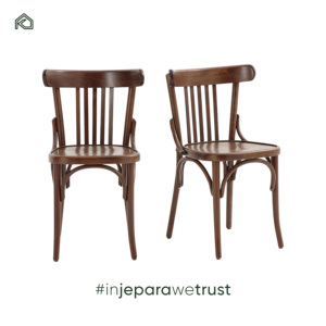 Chaise de salle à manger en bois massif au design moderne pour la maison, la cuisine ou le café-restaurant, vente en gros pour les cafés - Sakura - Product Image 2