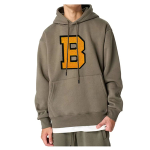 Novedad, Sudadera Unisex 100% Algodón, Invierno, Cómoda, Secado Rápido, Diseño Bordado, Transpirable, Estilo Casual Vintage, con Capucha - Product Image 1