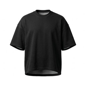 T-shirt de haute qualité pour hommes, impression en gros, t-shirt embossé personnalisé, t-shirt graphique 3D embossé surdimensionné, t-shirt homme lourd - Product Image 1