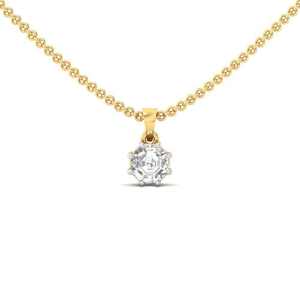 Charme octogonal personnalisé plaqué or avec diamant couleur D et pierre naturelle, bijoux pour hommes et femmes, certifié IGI, pour fiançailles, mariage, fête - Product Image 5