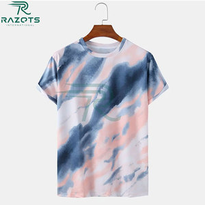 Nouveau T-shirt Homme Luxe Haut de Gamme OEM Personnalisé en Maille Solide Formelle Écologique Respirant Polyester/Coton - Product Image 4