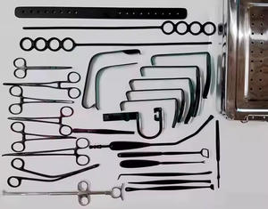 Ensemble professionnel d'instruments chirurgicaux ORL en acier inoxydable pour tonsillectomie et adénoïdectomie, réutilisable, certifié CE ISO, par Grip Surgical - Product Image 1