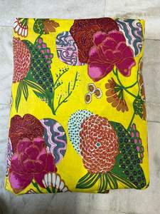 Beautiful Gold Line Cambric 60x60/92x88 Pure Cotton Organic Eco-Friendly Printed Fabric 44 Inches Width for Curtains Bags Boys - Product Image 4