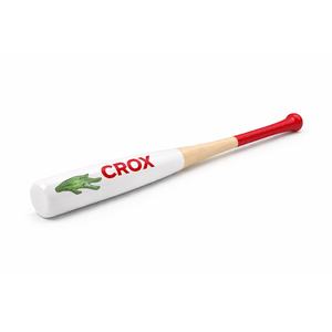 ไม้เบสบอลไม้เมเปิ้ล 1 ชิ้น ยี่ห้อ Crox Enterprises พร้อมโลโก้สั่งทำพิเศษและด้ามจับยาง |   การฝึกอบรมระดับอาวุโสและการใช้งานในการแข่งขัน - Product Image 1