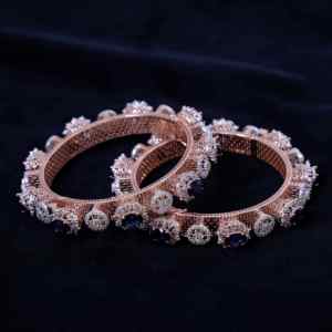 Bracelet pour femme en or rose 14 carats de luxe, diamant de laboratoire Pacheli, 10,74 carats, taille ovale, EF VS, certifié IGI, rhodié - Product Image 1