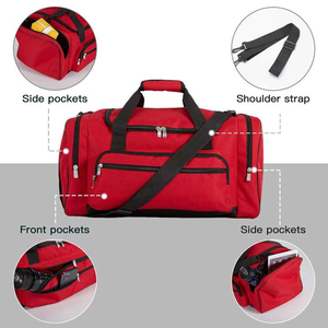 <b>Duffel</b> <b>Bags</b> for Men and Women with Multi-Pockets Top Handle Weekender Carry Luggage for Travelling - Product Image 6