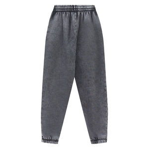 กางเกงจ็อกเกอร์วินเทจทรงหลวมสำหรับผู้หญิง ผ้าฟลีซน้ำหนักเบา สกรีนโลโก้ได้ตามต้องการ แฟชั่นสตรีทแวร์ฮิปฮอป สไตล์ลำลอง ขายส่ง - Product Image 2