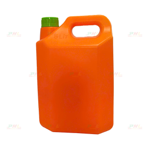 ขวดพลาสติก HDPE ขนาด 45 มม. ความจุ 5000 มล. (5 ลิตร) ทรงเหลี่ยม ปากขวดแบบเจอร์รี่แคน สำหรับใส่ปุ๋ย สารเคมี น้ำมัน ผลิตในเวียดนาม - Product Image 1