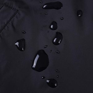 Unisex Black Safari <b>Jacket</b> Casual Loose Fit Polyester Pullover Winter Wear Solid Color Regular Length Breathable <b>Lightweight</b> - Product Image 5