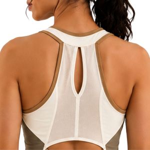 Camiseta Deportiva sin Mangas para Mujer, Color Caqui Marfil, para Yoga, Fitness, Entrenamiento, Running, Gimnasio, Ropa Deportiva de Secado Rápido, Chaleco Atlético con Logotipo Personalizado - Product Image 6