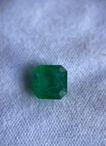 มรกตแอฟริกันทรงแปดเหลี่ยมเจียระไนแบบธรรมชาติ, มรกตทรงเหลี่ยม, เครื่องประดับมรกต - Product Image 3