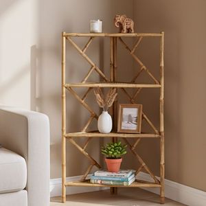 Estante Esquinero de Bambú, Organizador de Almacenamiento de Múltiples Niveles, Muebles Ecológicos para el Hogar, Proveedor de Vietnam - Product Image 5