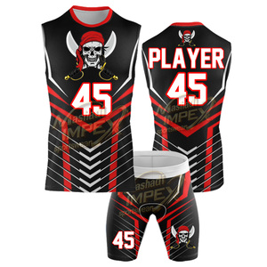 Maillot de football américain personnalisé OEM, léger, à séchage rapide, pour équipe sportive, avec logo personnalisé pour l'entraînement et les matchs - Product Image 2