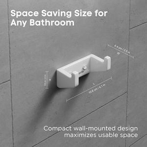 Heavy Duty Modern Design Stainless Steel Wall-Mounted Toothbrush Holder Self-Adhesive Glass Tumbler Bathroom <b>Supermarket</b> - Product Image 4