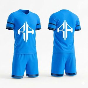 Uniforme de Fútbol Personalizado de Manga Corta para Hombre, 2026, Calidad Premium, Transpirable, Secado Rápido, 100% Poliéster, Logotipo Personalizado, Verano, OEM - Product Image 1