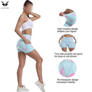 Pantalones Cortos Deportivos para Mujer, Hechos en Pakistán, Tela Transpirable, Alta Calidad, Estilo Moderno, Precio al por Mayor - Product Image 5