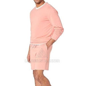 ผู้ผลิตจากปากีสถาน กางเกงขาสั้นผ้าฝ้ายฟลีซคุณภาพสูงสำหรับผู้ชาย แบบเรียบง่าย สวมใส่สบาย ระบายอากาศได้ดี สำหรับขายออนไลน์ - Product Image 4