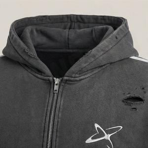 Survêtement en velours de haute qualité personnalisé pour hommes, vêtements de sport en velours, survêtement en molleton de luxe pour hommes, survêtements pour hommes - Product Image 4