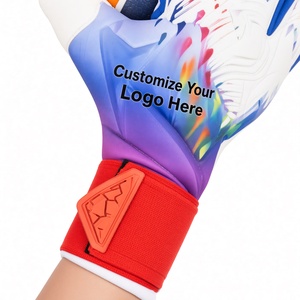 Gants de gardien de but de football en latex professionnels de haute qualité avec logo personnalisé d'usine - Product Image 4